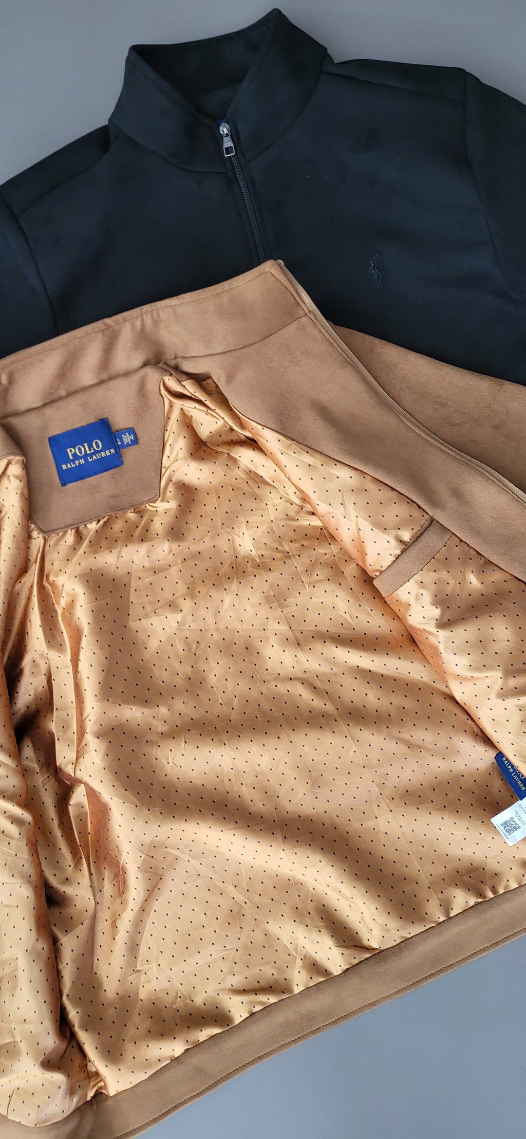 Ral-ph lauren ‘Polo’ suede finish jacket