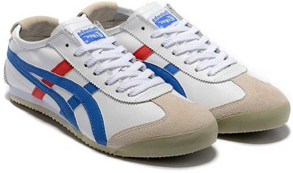 Onit-suka Tiger Mexico 66 White Blue Walking Shoes For Men And Women MEX66WTB
