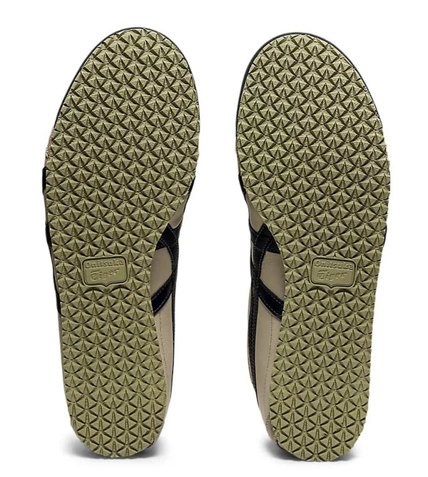 Onit-suka Tiger Mexico 66 Slip-On Cream ANd Black 1183b391-200 Athletic Shoes For Men's Or Boys